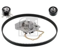 FEBI Pompa acqua + Kit cinghie dentate FORD 2,0 1231979 1231979S1 AZWA G6DA G6DB