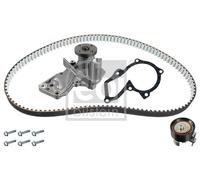 FEBI Pompa acqua + Kit cinghie dentate per FORD VOLVO 1,6 1672144 31330784 JQDA