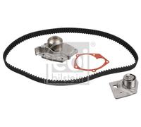 FEBI Pompa acqua + Kit cinghie dentate per RENAULT NISSAN VOLVO 1,9 16806-00QAF