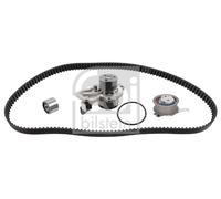 FEBI Pompa acqua + Kit cinghie dentate SEAT SKODA VW 1,4 04L109119D CUSB CUSA