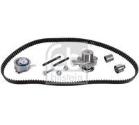 FEBI Pompa acqua + Kit cinghie dentate VW AUDI SEAT 2,0 1,6 04L109119A CLHA CNHA