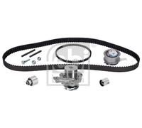 FEBI Pompa acqua + Kit cinghie dentate VW AUDI SEAT 2,0 1,6 04L109119D CLHA CNHA