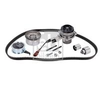 FEBI Pompa acqua + Kit cinghie dentate VW MAN SKODA 2,0 1,6 04L109119D DASA DASB