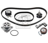 FEBI Pompa acqua + Kit cinghie dentate VW SEAT AUDI 1,6 036198119E 036198119ES1