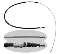 Febi Posteriore Cavo Freno Mano per Citroen C4 Peugeot 307