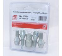 Febi Serrature Per Cerchi Set Felgenschloss M12x1,25x26mm Conico 27051|2