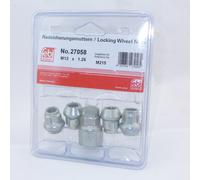 FEBI BILSTEIN Dado ruota per FORD NISSAN OPEL SUBARU SUZUKI VAUXHALL VOLVO