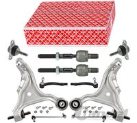 Febi Set Barra Trasversale 10 Pezzi Frontale Adatto A per Volvo S60 I V70 II Bj