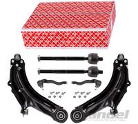 Febi Set Barra Trasversale 6 Pz. Frontale Adatto A per Mercedes Citan W415