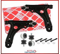 Febi Set Braccio Oscillante Anteriore Inferiore Sinistro + Destra VW Golf 2