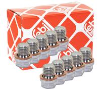 Febi Tappo Scarico Olio 10x 12341 M12 X 1,5mm per Adly/Herchee Can-Am Derbi