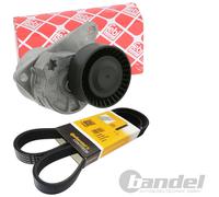 Febi Tendicinghia + Cinghie Scanalate Conti Adatto A per Volvo C70 I S70 V70 Io