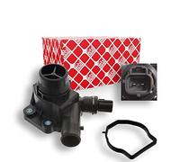 Termostato con alloggiamento 100228 FEBI BILSTEIN per VOLVO LAND ROVER