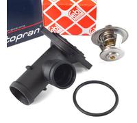 FEBI Termostato TOPRAN Flangia Per AUDI A3 SEAT SKODA VW Eos Golf 5 87°C