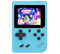 Febotak R36S - Console da gioco retrò portatile con schermo IPS da 3,5", 128 GB di memoria, oltre 40.000 giochi, basato su LINXU Open Source ARKOS, batteria da 3500 mAh (Azzurro chiaro)