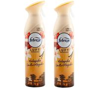 Febreze Deodorante per ambienti Madagascar Vaniglia & Magnolia 2 x 185 ml Rimuove odori