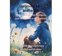 (February 20 - March 20): "A 120-page lined notebook reflecting the intuitive and dreamy spirit of Pisces - an inspiring companion for students and journal lovers."