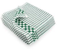 Fecido - Strofinacci classici da cucina, resistenti, super assorbenti, 100% cotone, di qualità professionale, realizzati in Europa