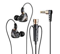 FEDAI KT-02 - Cuffie con cavo, 3 metri, con cancellazione del rumore, con microfono dinamico HD, cuffie più comode e comode per registrazioni di canto dal vivo, karaoke, streaming video in diretta