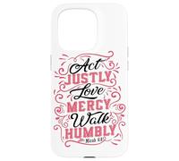 Fede Amore Dio Spera Gesù Religione Christian Christmas Custodia per iPhone 15 Pro