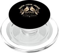 Fede Amore Pace In Perfetta Armonia Uccelli Cardinali Del Nord PopSockets PopGrip per MagSafe