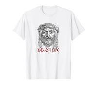 Fede Camicia Gesù Cristo Senza Fine Amore Cristiano Religione Maglietta