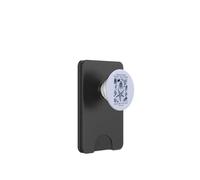 Fede cristiana acque profonde dell'oceano Isaia 43 2 Scrittura PopSockets PopWallet per MagSafe