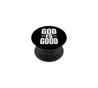 Fede cristiana Dio è una buona Bibbia PopSockets PopGrip Adesivo