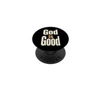 Fede cristiana Dio è una buona Bibbia PopSockets PopGrip Adesivo