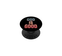 Fede cristiana Dio è una buona Bibbia PopSockets PopGrip Adesivo