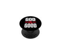 Fede cristiana Dio è una buona Bibbia PopSockets PopGrip Adesivo