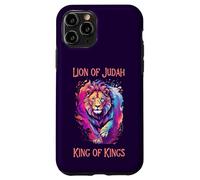 Fede Cristiana Gesù Cristo Re Leone Di Giuda Custodia per iPhone 11 Pro