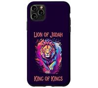 Fede Cristiana Gesù Cristo Re Leone Di Giuda Custodia per iPhone 11 Pro Max