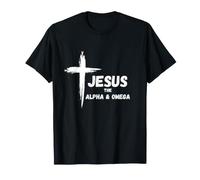 Fede Cristiana - Gesù L'Alfa e Omega Maglietta