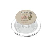 Fede cristiana Salmo 121 La mia forza viene da Dio PopSockets PopGrip per MagSafe