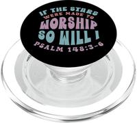Fede cristiana Se le stelle fossero fatte per adorare PopSockets PopGrip per MagSafe