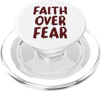 Fede cristiana sulla paura Credente religioso Gesù Chiesa PopSockets PopGrip per MagSafe