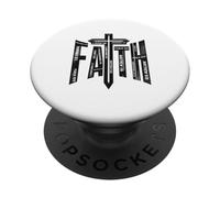 Fede cristiana Versetti Bibbia Credenze religiose PopSockets PopGrip Adesivo