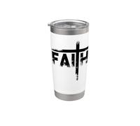 FEDE Croce Gesù Cristo Cristianesimo cristiano Meme Bicchiere termico in acciaio inox doppia parete