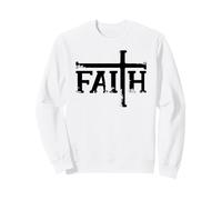 Fede Croce Gesù Cristo Cristianesimo Cristiano Meme Felpa