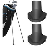 Fede della gamba della sacca da golf | Sostituzione in gomma da golf da 2 pezzi | Accessori per custodia da trasporto 24G Club | Supporto robusto leggero Garantire la stabilità della custodia su terre