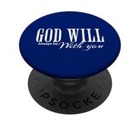 Fede - Dio sarà sempre con te PopSockets PopGrip Adesivo