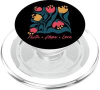 Fede e speranza Gesù Cristo Bibbia Citazione PopSockets PopGrip per MagSafe