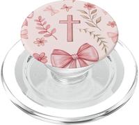 Fede estetica cristiana criminali cquet e fede rosa PopSockets PopGrip per MagSafe