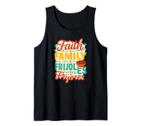 Fede, Famiglia, Frijoles, Patrimonio ispanico con Sapore Latino Canotta