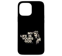 Fede in Gesù La mia vita data a Dio Cristo vive Custodia per iPhone 13 Pro Max