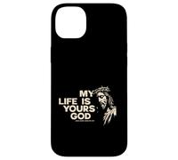 Fede in Gesù La mia vita data a Dio Cristo vive Custodia per iPhone 14 Plus