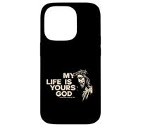 Fede in Gesù La mia vita data a Dio Cristo vive Custodia per iPhone 14 Pro