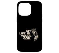 Fede in Gesù La mia vita data a Dio Cristo vive Custodia per iPhone 14 Pro Max