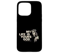 Fede in Gesù La mia vita data a Dio Cristo vive Custodia per iPhone 15 Pro Max